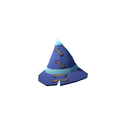 Wizard Hat 03 Blue